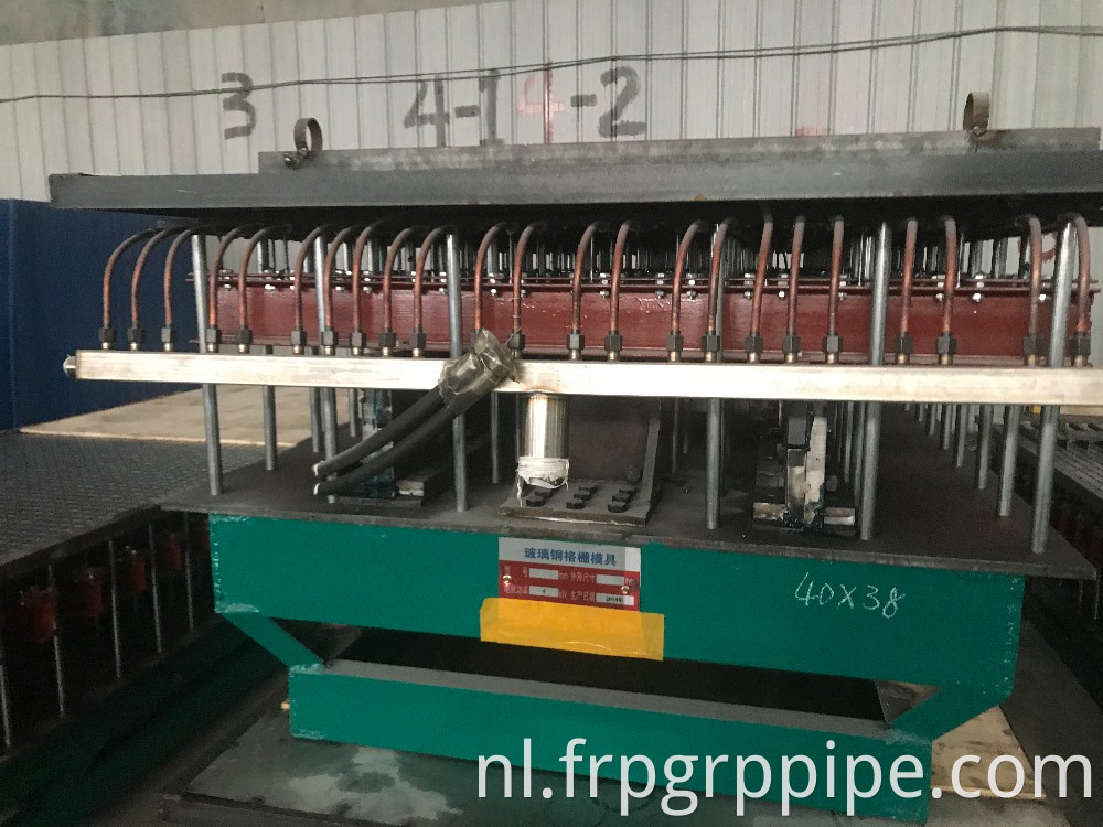 China gegoten rooster Composiet gegoten machine FRP -roostermachine